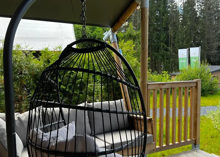 Moderne Glampingzelte *